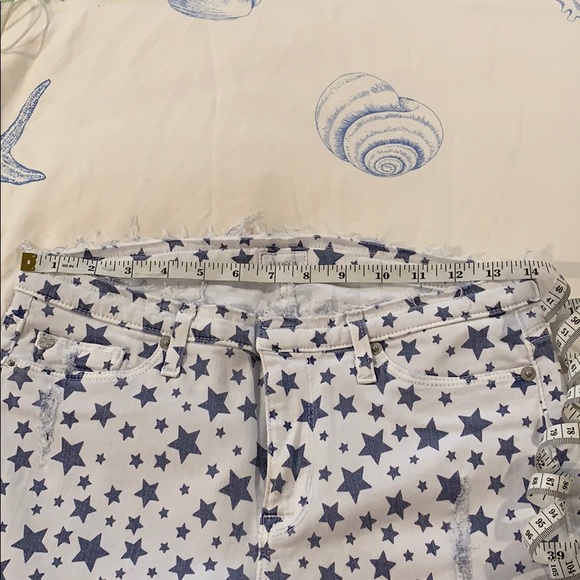 Hudson Krista Crop Star Print - Picture 5 of 5